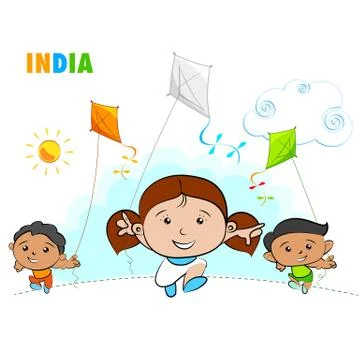 Makar Sankranti Stock Illustration