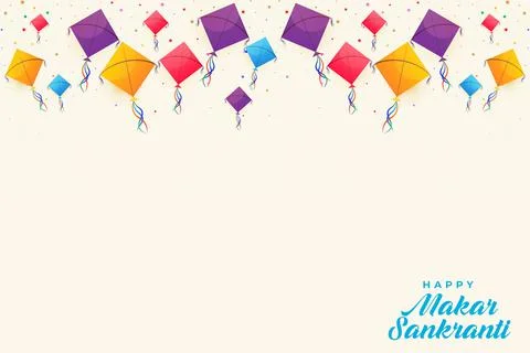 Makar Sankranti Stock Illustration