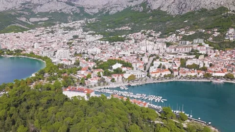 Makarska, Croatia Stock Footage 295387683