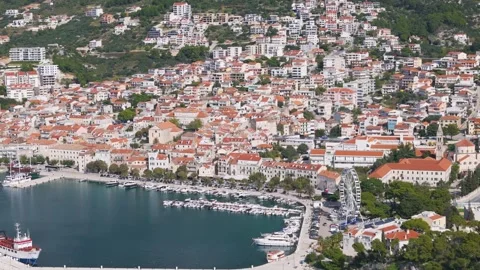 Makarska, Croatia Stock Footage 295387684