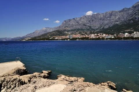 Makarska Foto stock