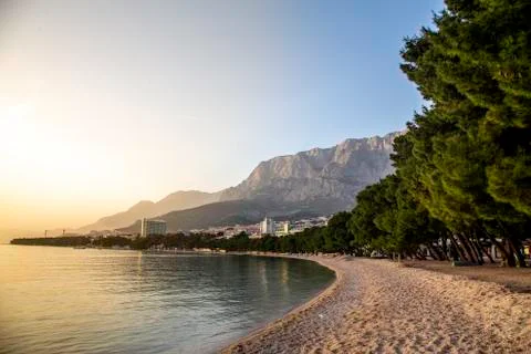 Makarska Foto stock