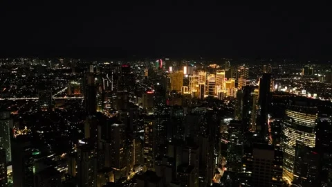 Makati Cityscape. Luzon, Philippines. Stock Footage 273408848