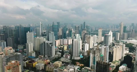 Makati, Metro Manila. Philippines. Stock Footage 321783310