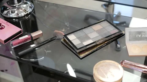 Make up accessories 1 Vídeo Stock 239987206