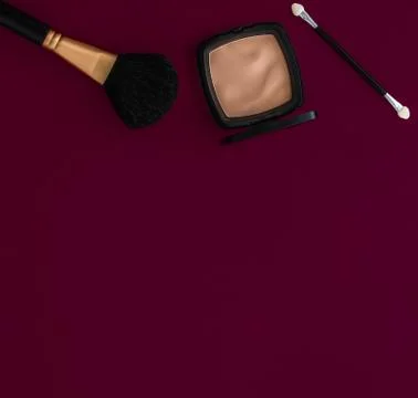 Make-up and cosmetics product set for beauty brand Christmas sale promotion,  Stock Photos