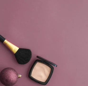 Make-up and cosmetics product set for beauty brand Christmas sale promotion,  Stock Photos