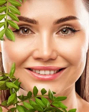 The make-up artist does Long-lasting styling of the eyebrows and makes the .. Stock Photos