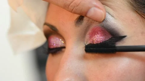 Make-up Artist Stock Footage 65822564