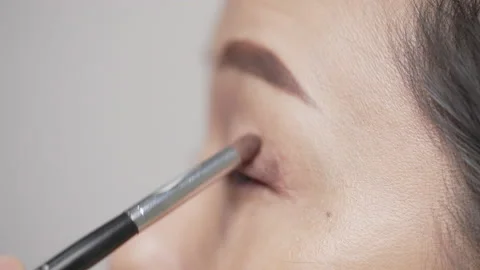 Make-up artist Video stock 163138701