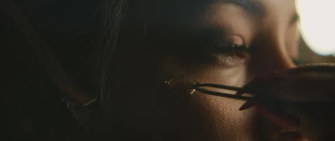 Make Up Artist With Model Stock Footage 319711176