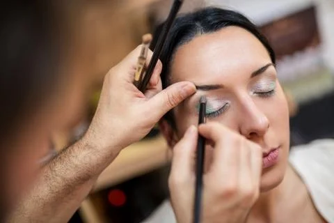 Make-up Artist Stock Photos