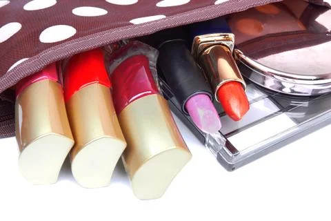 Make up bag Foto stock