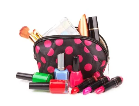 Make up bag Stock Photos