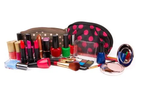 Make up bag Foto stock