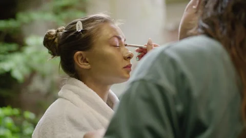 Make Up &amp; Bodypainting 動画素材 283934386