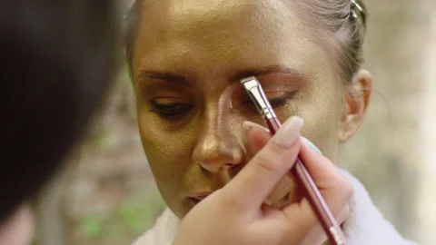 Make Up &amp; Bodypainting 動画素材 283935482