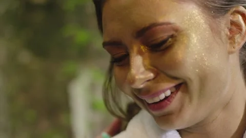 Make Up &amp; Bodypainting 動画素材 283936112