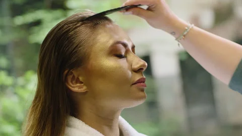 Make Up &amp; Bodypainting 動画素材 283940931