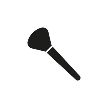 Make up brush beauty icon vector basic design Stock Illustration