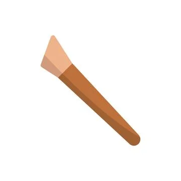 Make up brush beauty icon vector basic design Stock Illustration