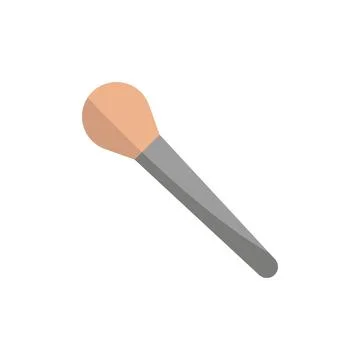 Make up brush beauty icon vector basic design Stock Illustration