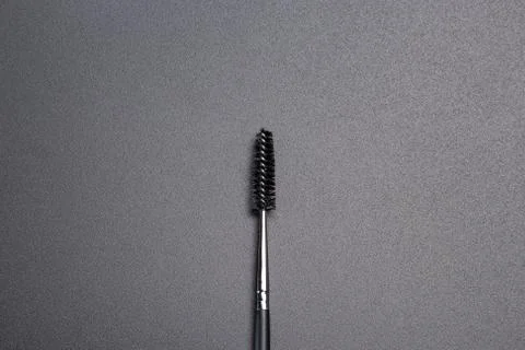 Make up brush for combing eyebrows Stock Photos