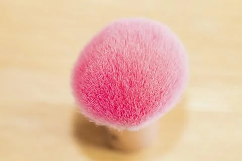 Make-up brush detail Stock Photos