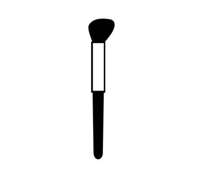 Make up brush icon illustrated in vector on white background make up brush... Stock Photos