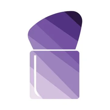 Make Up brush icon Stock Illustration