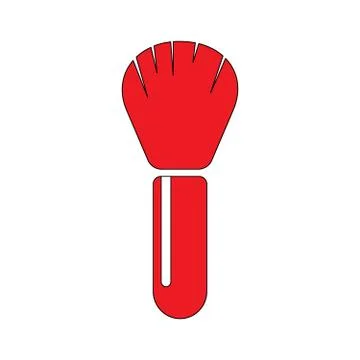Make Up Brush Illustrazione stock