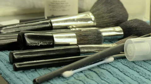 Make up brushes 2 스톡 동영상 41463150