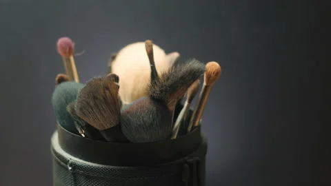 Make-Up Brushes Stock-Footage 169693089