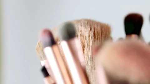 Make up brushes Stock Footage 170037010