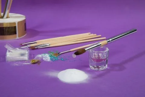Make Up Brushes Stock Photos