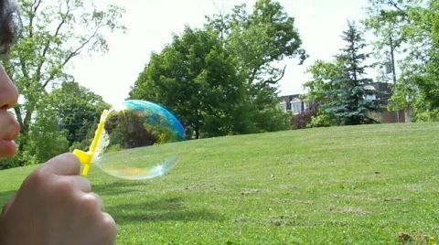 Make bubble Stock Footage 449070