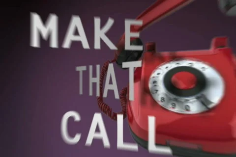 Make That Call Stock Footage 646381