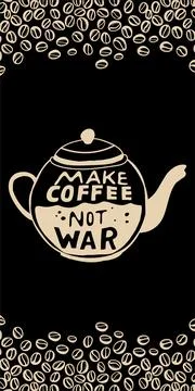 Make coffee Illustrazione stock