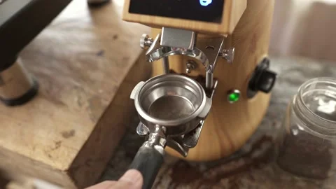 Make coffee from the machine at home. Stock Footage 133550179