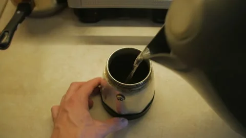 Make Coffee POV Stock Footage 151795737