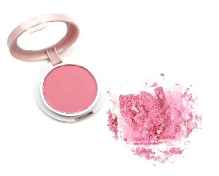 Make up color in box on white. Stock Photos