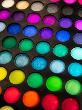 Make-up color chart Stock Photos