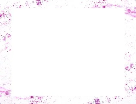 Make-up color frame on white background Foto stock