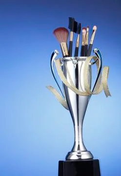 Make up competition Stock Photos