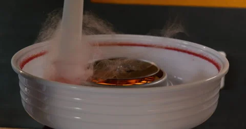 Make cotton candy at home, close up Stock Footage 250282693
