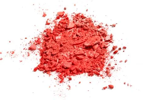 Make up crushed blusher Stock Photos