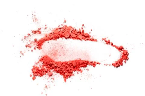 Make up crushed blusher Stock Photos