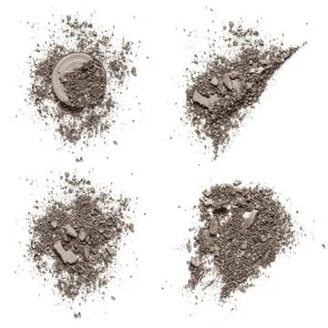 Make up crushed eyeshadow Stock Photos