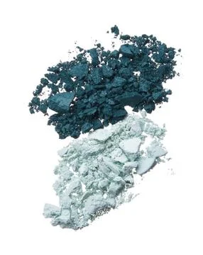 Make up crushed eyeshadow Stock Photos