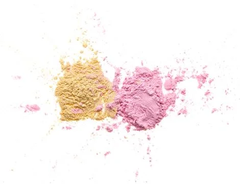 Make up crushed eyeshadow Stock Photos